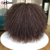 Perucas encaracoladas para mulheres negras afro kinky encaracolado peruca com franja bouncy fofo sintético cabelo natural cosplay festa resistente ao calor 240305