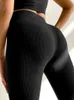 Lu Pant Align Align Lu Lemon Seamless Women Yoga Scrunch Leggings Sports Tights Ribbed Gym Legging Workout Fiess Pants Female Legins 2024