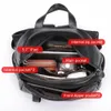 Westal 100% skórzane laptopy plecaki szkolne przeciwnikowe plecak wodoodporny torby dla kobiet Mochila 172 240304