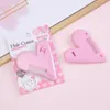 2024 Portable Double-sided Hair Comb Trimmer for Bangs Self-service Cute Peach Heart Design For Easy Styling - for Trimming Artifact Trimmer