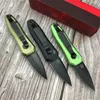 KS 7500BLK Launch 4 AUTO Folding Knife 8Cr18Mov Black DLC Blade Aluminum Handles Mini Automatic Knife Everyday Carry Outdoor Tactical Tool 9000 7550 1660 7350 7850