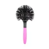 1~10PCS 3D Round Hair Comb Hair Brush Salon Styling 360 Degree Ball Hairdressing Tools Detangling Hair Brush Heat Resistant 240314