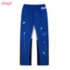 Shengh01 Mens Designer Sweatpants Alta Qualidade Dept Galerias Calças Depts Moda Impressão Calça Esportiva High Street Corredores Mens Sweatpant Calças Sweatpants Hip Hop