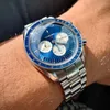 Oryginalny Carrera Luxury Mens Watch Chronograph Tourbillon zegarek wysokiej jakości designerski zegarek z pudełkiem Orologio di Lusso Dhgate New