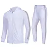 MEN TRACKSUPT Casual Joggers Hooded Sportswear Jackets and Pants 2 Piece Set Football Training Running Sports Suit 240315