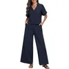 Abbigliamento da palestra Pantalone casual comodo da donna Completo da donna elegante e piccolo per un invitato a un matrimonio