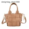 Internet celebrity womens small bag new trendy and fashionable woven crossbody versatile portable bucket