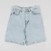 Shorts masculinos grande menino y2k gótico hip hop desenhos animados bordado retro baggy denim ginásio homens mulheres basquete streetwear