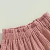 Pantalons enfants bébé sarouel couleur unie Style Hip Hop élastique lâche décontracté Bloomers pour les tout-petits garçons filles