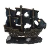 Harts Pirate Ship Decoration Aquarium Beautification Fish Tank Decoration Shipwreck Decoration Ship Landscape Crafts 240307