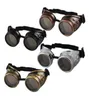 Solglasögon 2021 Ankomsten Vintage Style Steampunk Goggles Welding Punk Glasses Cosplay Whole11647427