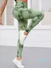 Pantalons pour femmes Tie Dye Yoga Sport Leggings Femmes Sans Couture Taille Haute Push Up Femme Collants Fitness Entraînement Leggins Gym Vêtements 2024