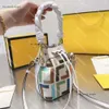 Çok renkli mon Tresor çanta mini kova çantası kadın bir omuz crossbody çanta tasarımcısı çanta moda debriyaj çantası kabartma deri çantalı fendiity tote 218