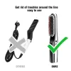 Irons Wireless Men Quick Beard Straightener Styler Comb LCD Multifunktionella trådlöst USB -hårrätning Brush MCH Värmeborste