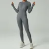 Lu Align Gym Seamless Bodysuit Yoga Set One Piece Suit Women Leggings Workout Outfit Fiess Wear Female Sport Clothing Jumps