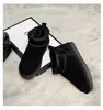 HBP Non-Brand Wholesale winterschoenen van pluche en verdikte katoenen schoenen met platte bodem, antislip, koudebestendige snowboots voor dames