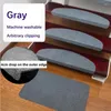 Carpets 15PCS 55x21 Stair Tread Carpet Mats Self Adhesive Mat Anti-Skid Step Rugs Safety Mute Floor Indoor Warm Pad