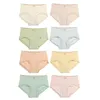 Women's Panties Women Cotton Underwear Sexy Lace Midi Waist Female Underpants Briefs Fashion Breathable Seamless Lingerie