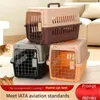 Luftfahrt-Box, tragbarer Katzenkäfig, Katzentasche, Haustier-Raumbox, Hunde-Versandbox, Auto-Hundekäfig-Box, Haustier-Luftbox, tragbar, aus dem Koffer