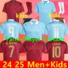 Jersey de football Belgique DE BRUYNE LUKAKU DOKU 25 Euro Cup National Team Football Shirt 2025 Hommes Enfants Kit Set Home Away Train CARRASCO TIELEMANS BAKAYOKO TROSSARD