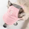 Ropa para perros Gorras de béisbol para mascotas Lindos sombreros para el sol Cachorro Resistente al desgaste Gorra con pico Verano Al aire libre A prueba de sol Universal Sólido