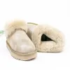 Stivali in pelle di maiale pelliccia naturale a buon mercato plus size stivali da neve da donna classica da donna da donna mine stivali da donna per donne scarpe da donna