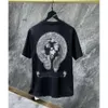 chrome T shirt Designer Mens T Shirt chromees heart CH Script Multicolor Quality Brand Crew Neck asual Horseshoe San Chromees Hearts 6661 9696