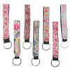 New Lilly Pulitzer Key buckle Neoprene Bag Charmer Keychain Sublimation Keyring Wedding Favors Gift Multi Color High Quality zhao8178061 ZZ