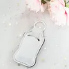 Keychains 20 Pcs Empty Travel Bottle And Keychain Holder Set Includes 30Ml Reusable Clamshell Container