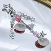 Keychains Fashion Star Shells Pearl Charm Pendant Phone Strap Bag Decoration