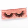 Mink Lashes 3D Eyelashes Fluffy Round False Thick Long Wispy Fake Makeup Extension 240311