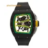 RM Calender Wrist Watch Men Series RM61-01 Full Hollow Ceramic Manual Mechanical Watch