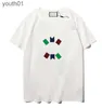 Damesblouses Shirts 24SS Designer T-shirt voor mannen Dames Letters Afdrukken Tees Zomer Heren T-shirts Korte mouw Homme Ademend 2403183
