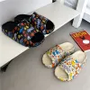 Laarzen huis slippers voor vrouwen platform sandalen vissen mond slippers koel strandglaasjes zachte stoute niet -slip schattige cartoon home damesschoenen