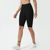 LU New Align Yoga da donna Sport a vita alta Speed Dry Hip Lift Naked Fitness Pantaloni da ciclismo sottili lululemmon