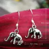 Boucles d'oreilles pendantes Really925 Vintage Thai argent Sterling éléphant hypoallergénique personnalité de la mode