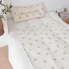 韓国生まれの春秋の赤ちゃんの快適さdoudou blanklet cildrens quilt cover four Seasons swaddle 240304