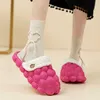 HBP Non-Brand Grewatslides Winter Fur Bubble Slides WholesaleWomens House SlippersIndoor Warm Soft Plush Slippers Gift