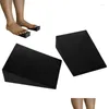 Blocs de yoga Planche inclinée antidérapante légère et portable pour l'étirement des mollets, rallonge de jambe, cale extensible, livraison de chute inférieure, Sport Otjz8