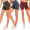 Yoga Align Shorts LU-49 4 Inch Fiess Summer Women Biker Tennis Golf Short Net Splicing High Waist Breathable Hot Pants Leggings