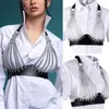 Belts Multilayered Chest Chain Tassel Body Bra Caged Harness Jewelry