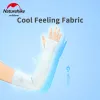 アクセサリーNatureHike Summer Sun UV Protection Ice Arm Cover Woman/Man Running Fishing Fishing Nonslip Long Gloves No Finger Sleeves