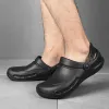 Sandals Jumpmore Safety Shoes Nonslip Oilresistant Men Shoes Wet Places Hospital Working Shoes Kitchen Bathrooms Shoes Size 3848