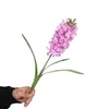 Dekorativa blommor konstgjorda hyacint violetta blomma hem trädgård bröllop dekoration falsk för höst fall