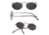Vintage Steampunk Flip Sonnenbrille Retro Runde Metallrahmen Sonnenbrille für Männer Frauen Markendesigner Kreis Brillen7041046