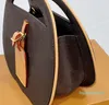 Designer -Handbag Outdoor Shoulder Bag Round Cake Classic Printed Runway Style Women's Cross Body Bag