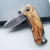 Taktiska knivar utomhus camping överlevnad vikning kniv självförsvar bärbart överlevnad stål multitool fickknivar för jakt och fiske2403