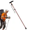 Stokken Opvouwbare wandelstok 5-delige opvouwbare wandelstokken Trekkingstok Wandelstokken Nordic Walking-stokken voor kamperen Wandelen