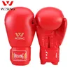 Skyddsutrustning wesing professionella boxning handskar sanda träning tävling vuxen stansning mitts svart luva muay thai guantes de boxeo yq240318