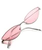 Lunettes de soleil 2021 Mignon Sexy Cat Eye Femmes Rétro Petit Noir Rouge Rose Cateye Lunettes de soleil Femme Vintage Shades pour UV4001257185